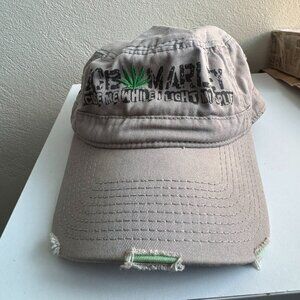 Vintage Bob Marley One Love Distressed Cap – Rasta Reggae